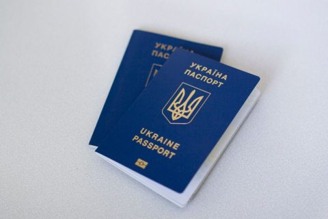 Оформление виз — иллюстрация